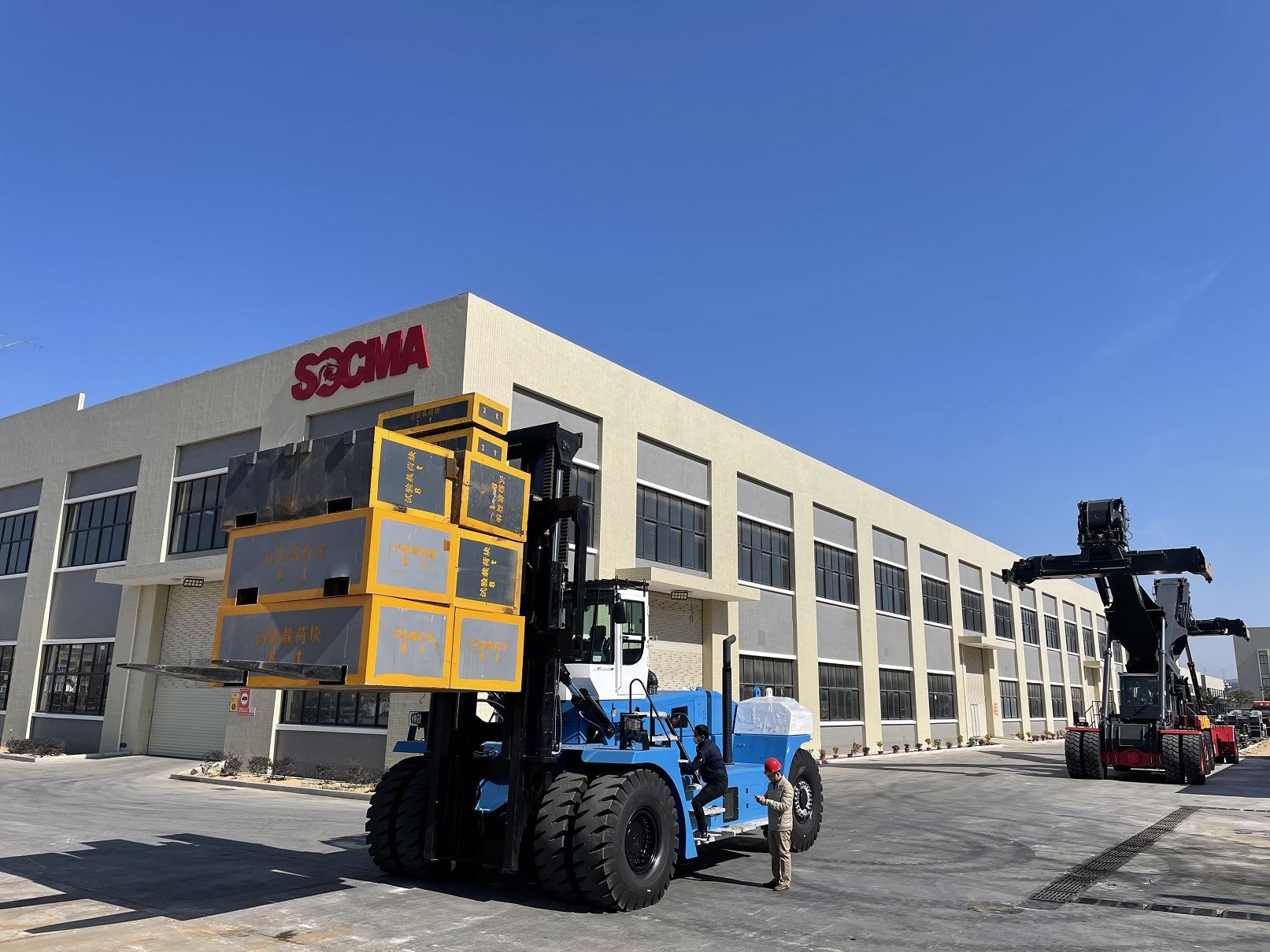 heavy forklift 50 ton