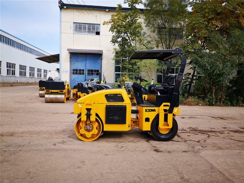 Mini Road Roller Price Road Construction Equipments Mini Road Roller Compactor 3T Hydraulic Pump For India Vietnam Pakistan