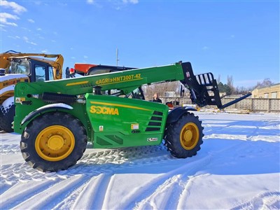 Socma 3 톤 7 미터 텔레스코픽 지게차 HNT3007