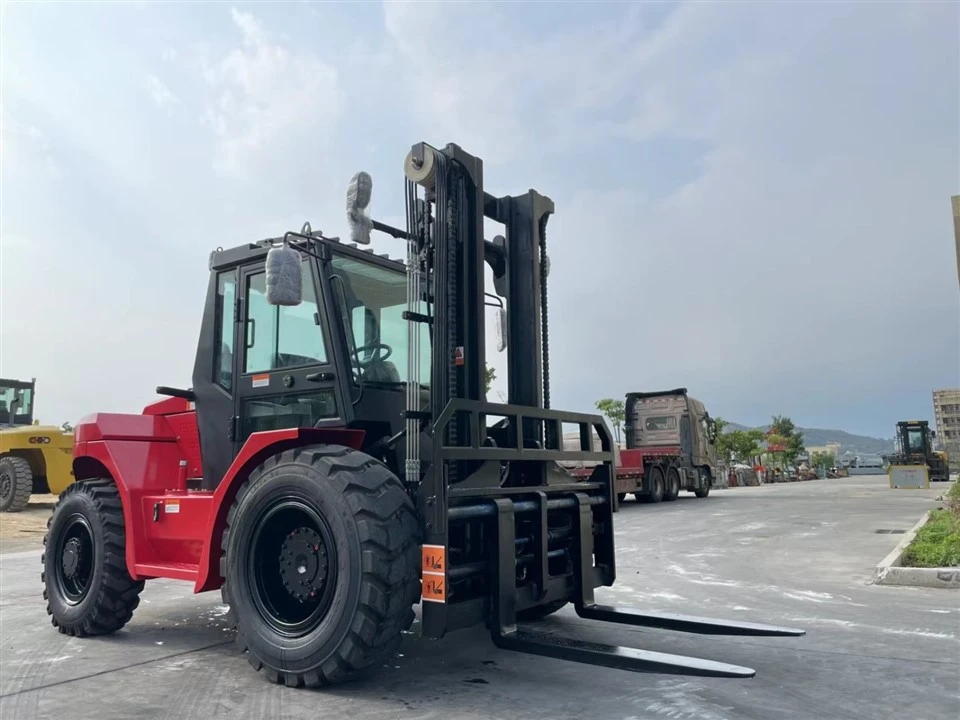 SOCMA 5 Ton All- Terrain Off Road 4x4 Four Wheel Drive 4wd Rough Terrain Forklift