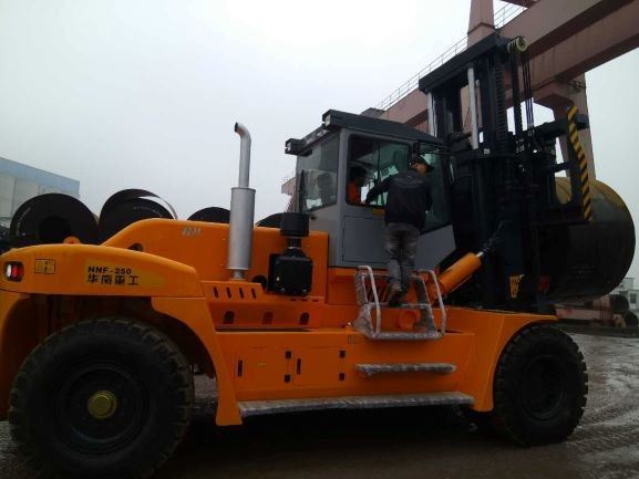 25 Ton Heavy Forklift Truck Attachment Roll Prong