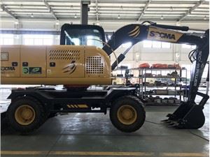 8TON 전륜 굴삭기 배터리 스타일