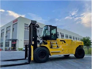 제철소용 SOCMA 32t 용량 지게차