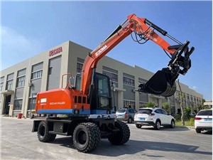 SOCMA 8t 순수 전기 굴삭기 노르웨이