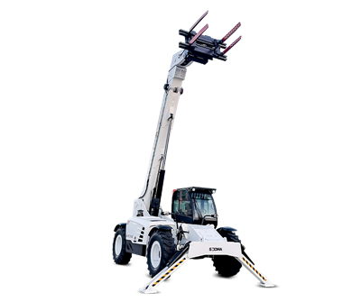 SOCMA 4.5톤 12m 텔레핸들러 4WD 크랩 모드