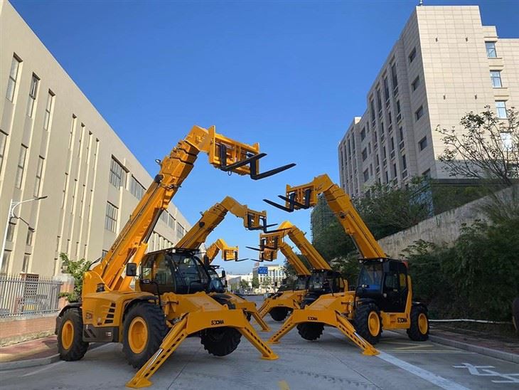 SOCMA 6.5 Ton 17m Telehandler 4WD Crab Mode